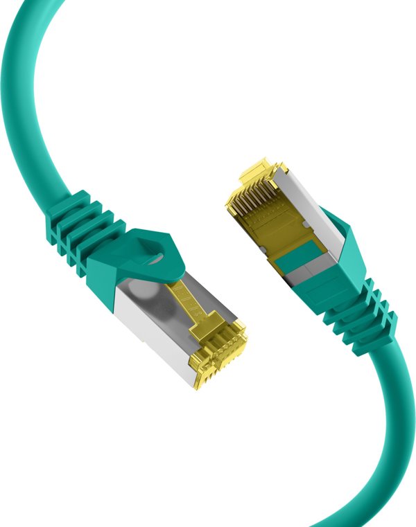 EFB Elektronik MK7001.0,15GR kabel sieciowy Zielony 0,15 m Cat6a S/FTP (S-STP)