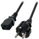 EFB EK511.1 kabel zasilajacy Czarny 1,8 m Wtyczka zasilajaca typu E+F C19 panel