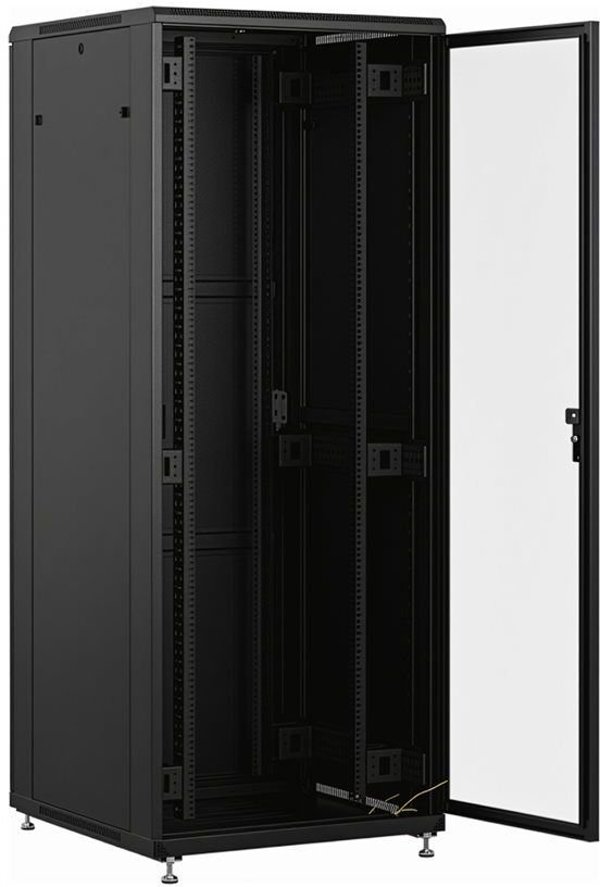 EFB 19" Netzwerkschrank PEL 24HE 600x600mm RAL9005 (Speditionsversand)