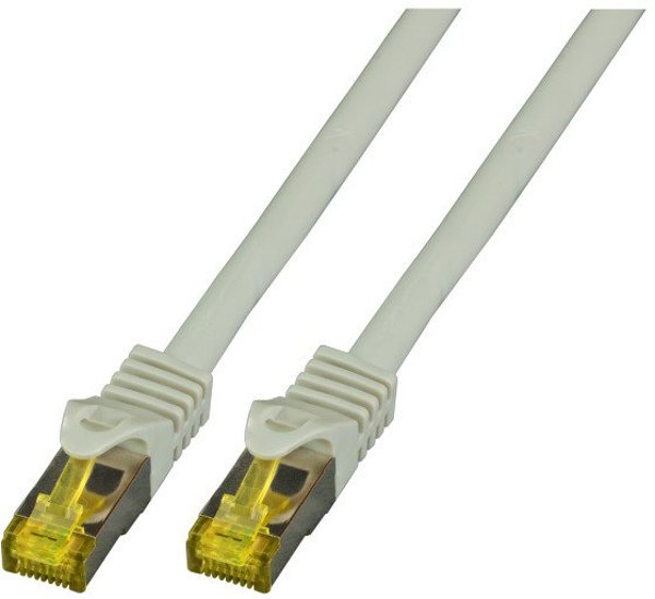 EFB RJ45 Patchkabel Cat.6A S/FTP LSZH Cat.7 Rohkabel grau