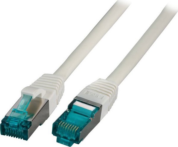 EFB Καλώδιο Patch RJ45 Cat.6A S/FTP, LSZH, 20m, Γκρι