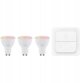 EGLO CONNECT-Z GU10 Smart Bulbs - 3-pack with Switch - 345 lm