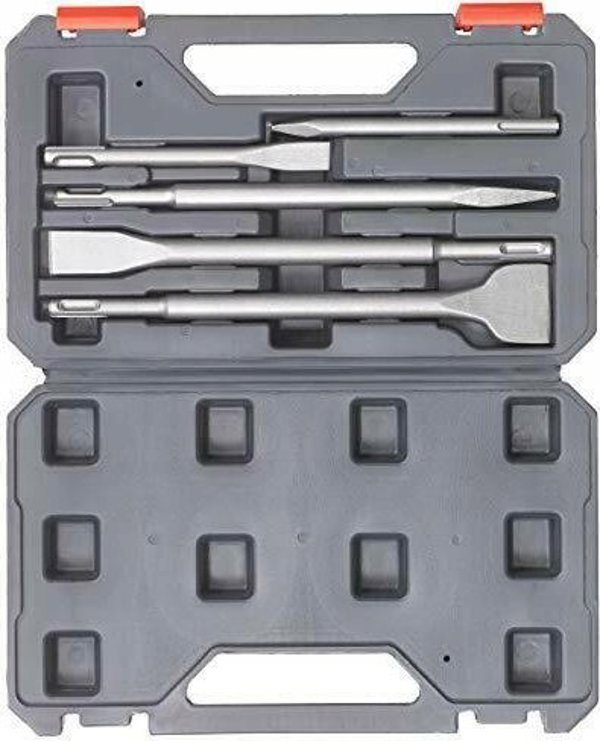 Einhell 49240285 Zestaw Dluto 5 Szt. SDS Plus, Walizka