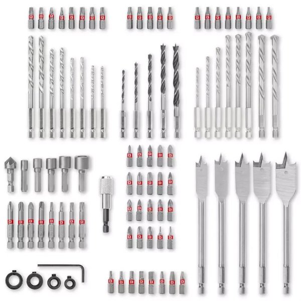 Einhell Σετ Bits, Τρυπάνια και Κλειδιά XL-CASE 95 Τεμάχια 49108788