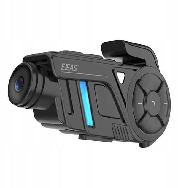 Ejeas K1 Pro+ Ενδοεπικοινωνία Μοτοσυκλέτας με Κάμερα Καταγραφής (DVR)