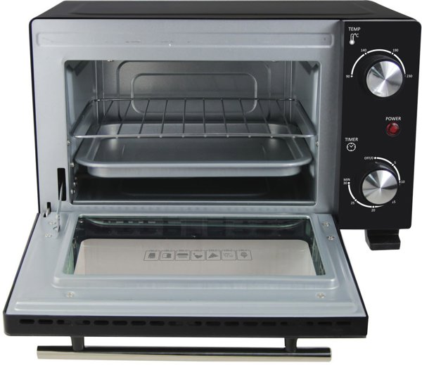 Esperanza Calzone EKO007N Μίνι Φούρνος 10L - Μαύρος