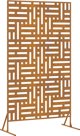 Προστατευτική Οθόνη Ιδιωτικότητας 180 εκ. Ανθεκτική στη Διάβρωση από Ατσάλι
