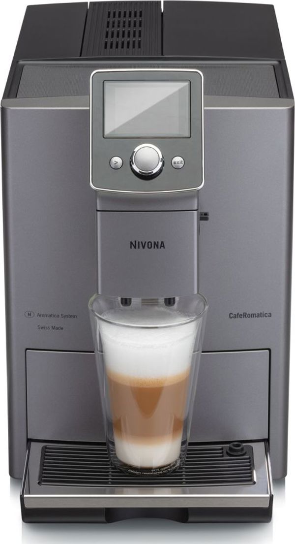 Nivona CafeRomatica 821 Μηχανή Εσπρέσο, 1.8L, Δυνατότητα Παρασκευής 2 Καφέδων Ταυτόχρονα