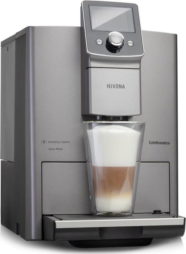Nivona CafeRomatica 821 Μηχανή Εσπρέσο, 1.8L, Δυνατότητα Παρασκευής 2 Καφέδων Ταυτόχρονα