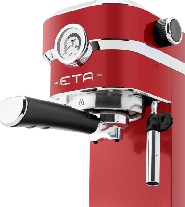 Μηχανή Εσπρέσο Eta Storio 618190030, 15 Bar, Ρυθμιζόμενη Δόση Καφέ, Κόκκινη