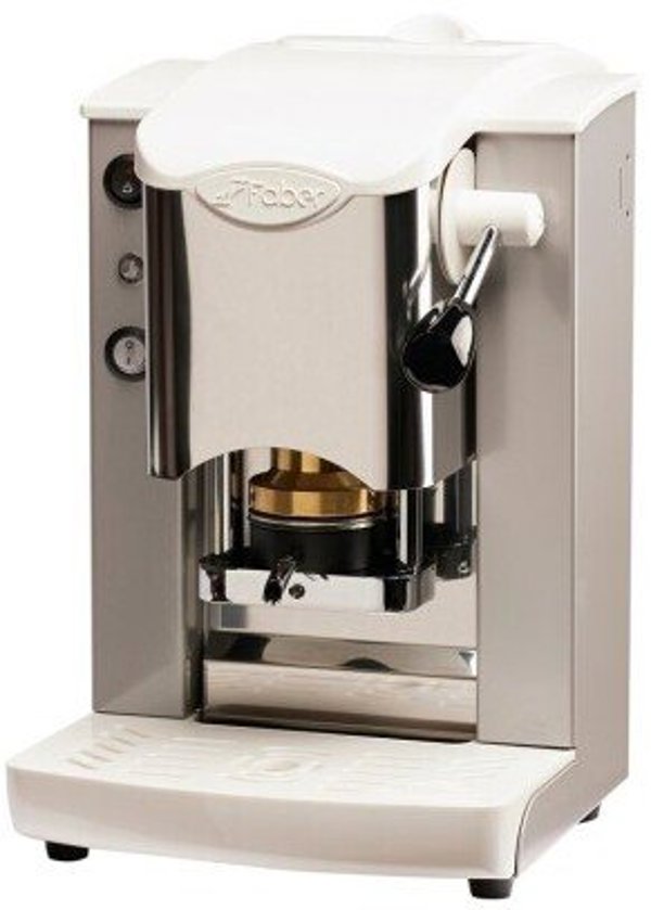 Faber Italia Faber Slot Inox - Καφετιέρα για ESE Pads - Γκρι / Λευκό / Ασημί