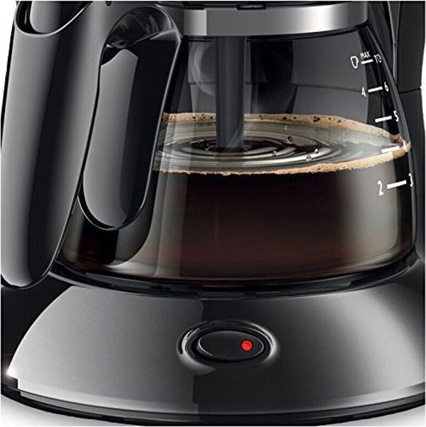 Καφετιέρα Φίλτρου Philips Daily Mini HD7432/20, 1000W, Χωρητικότητα 600ml, Μαύρη