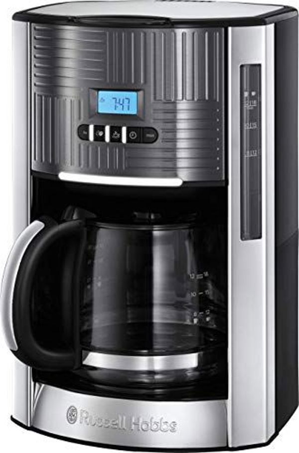Ekspres przelewowy Russell Hobbs Cyfrowy Ekspres Russell Hobbs Geo szary ze stali nierdzewnej