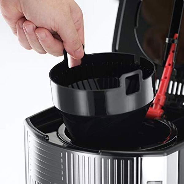 Ekspres przelewowy Russell Hobbs Cyfrowy Ekspres Russell Hobbs Geo szary ze stali nierdzewnej