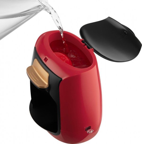 Sencor SCE 2101RD Καφετιέρα Φίλτρου 0.3L με 2 Κούπες, Κόκκινη