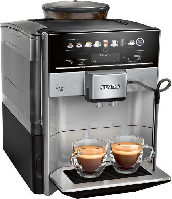 Siemens EQ.6 Plus S500 TE655503DE Μηχανή Καφέ Espresso Πίεσης