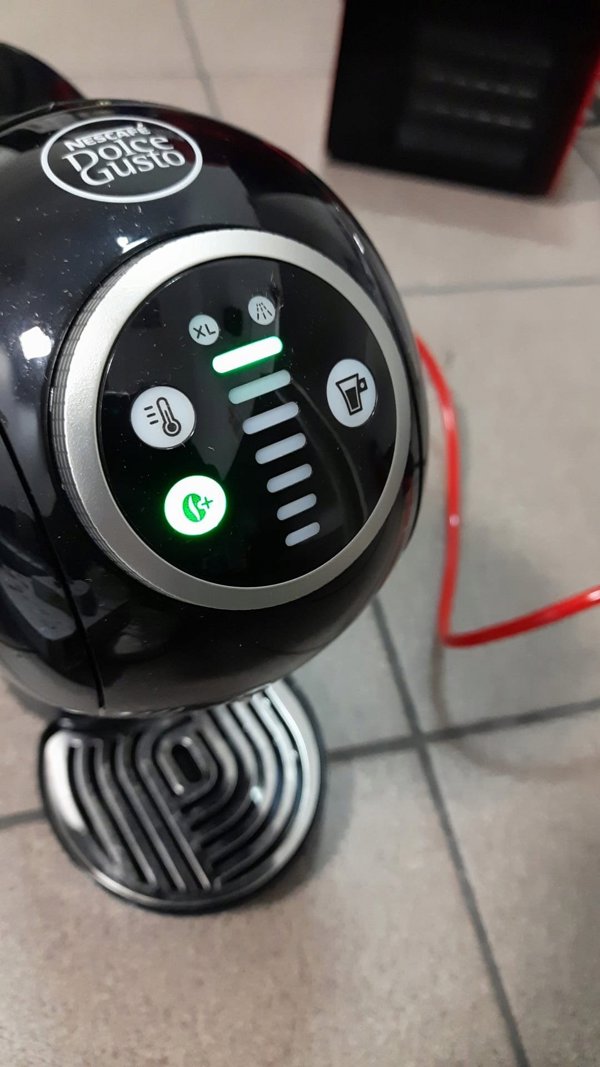 Krups Dolce Gusto Genio S+ KP3408 Μηχανή Καφέ με Κάψουλες Μαύρη