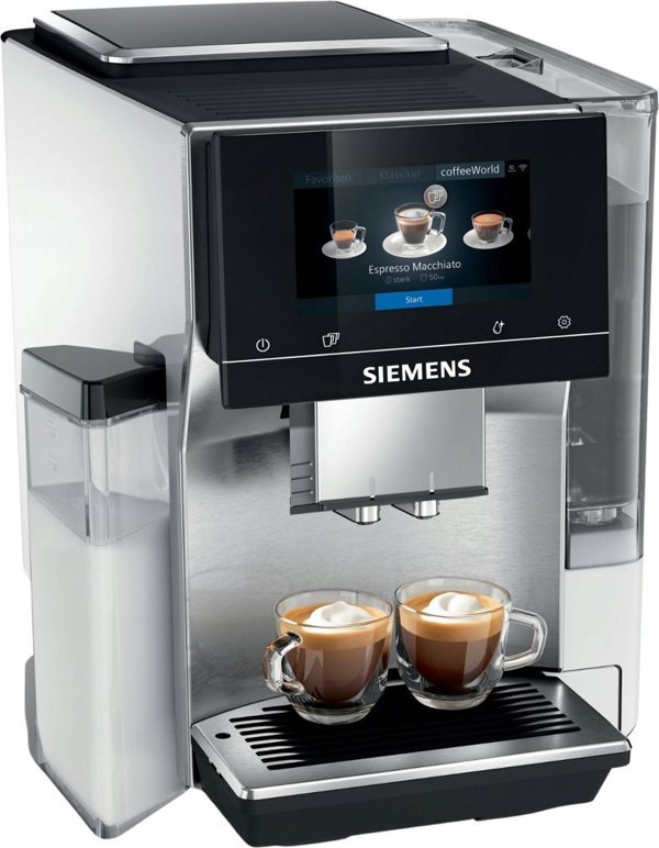 Siemens EQ700 TQ715R03 Μηχανή Καφέ Bean to Cup, Ασημί