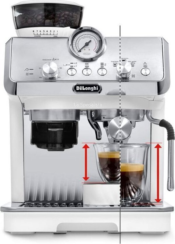 DeLonghi La Specialista Arte EC9155.W Μηχανή Espresso, Λευκή
