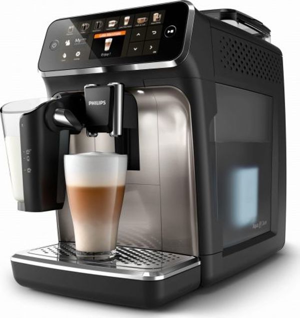 Philips LatteGo 5400 Series EP5447/90 Αυτόματη Μηχανή Καφέ Espresso Μαύρη