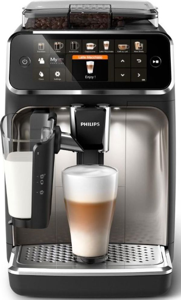 Philips LatteGo 5400 Series EP5447/90 Αυτόματη Μηχανή Καφέ Espresso Μαύρη