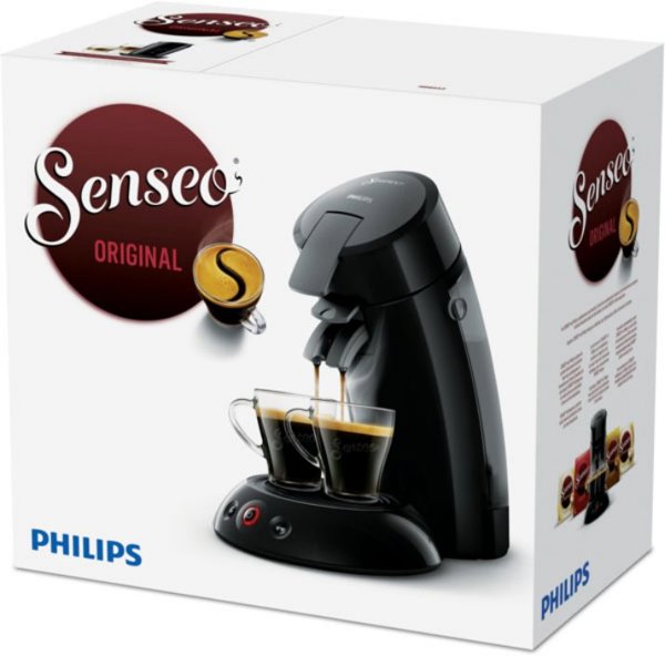 Καφετιέρα Philips HD6553/67 Senseo Original σε Μαύρο Χρώμα