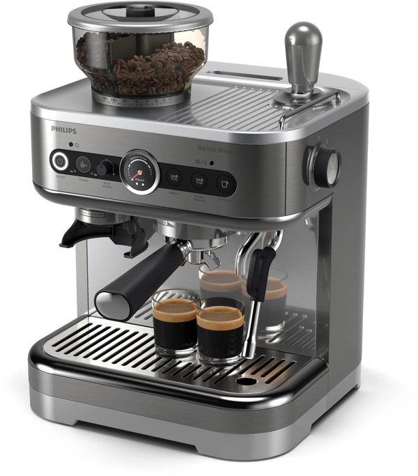 Μηχανή καφέ με φορητό φίλτρο Philips PSA3228/01 Barista Brew Gray