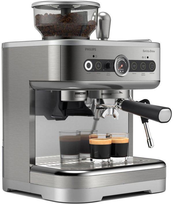 Μηχανή καφέ με φορητό φίλτρο Philips PSA3228/01 Barista Brew Gray