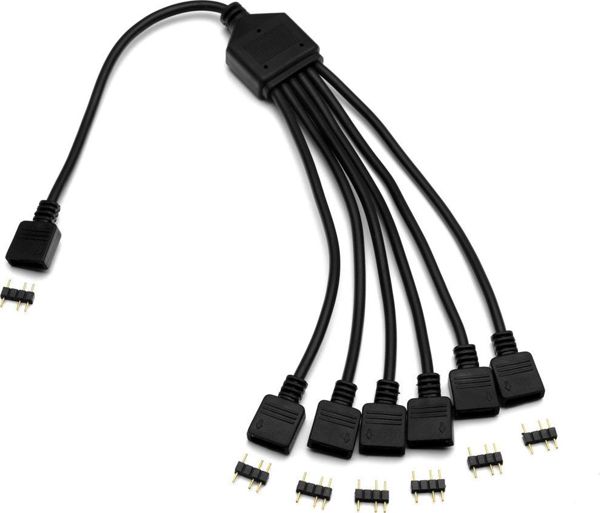 EK Water Blocks Kabel rozdzielajacy EK-D-RGB 6-krotny