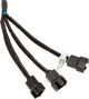 EK Water Blocks 4-pin - 4-pin x3, 0.1m, Czarny (3831109867914)
