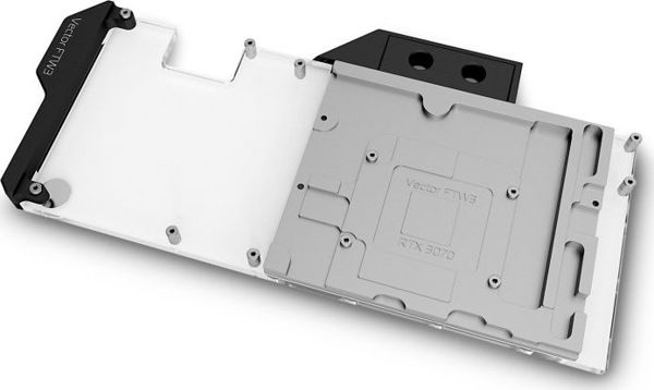 EK Water Blocks EK-Quantum Vector FTW3 RTX 3070 D-RGB Water Block, Νικέλιο & Ακρυλικό, Συμβατό με EVGA GeForce RTX 3070 FTW3 Ultra Gaming