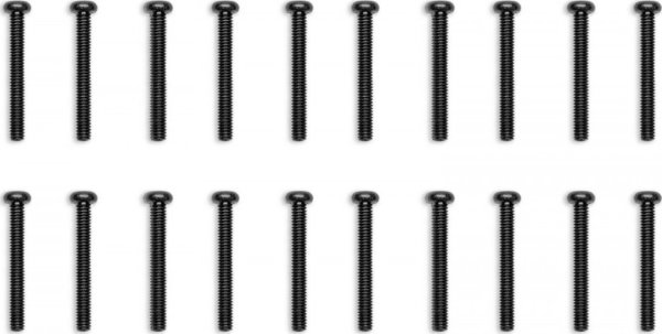 EK Water Blocks EK Water Blocks EK-Loop Phillips Head Screw Set M4 x 30 mm, 20 Stück - schwarz