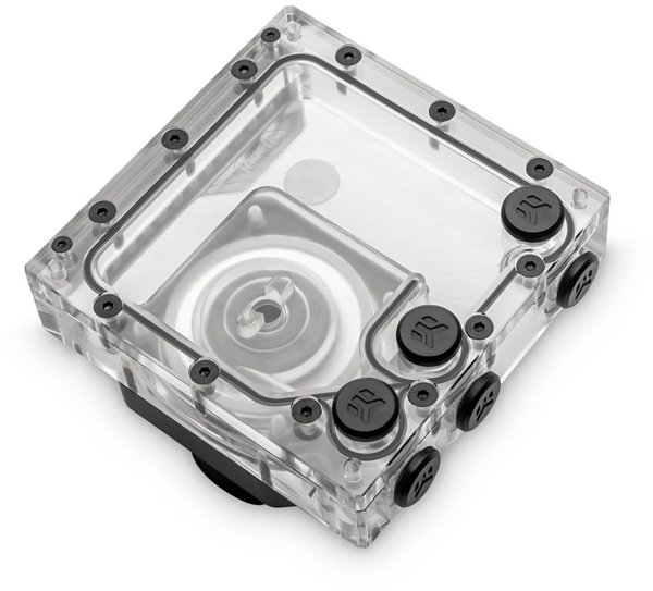 EK Water Blocks EK-Quantum Kinetic3 FLT D5 PWM Zbiornik-pompa kombinacja - 120mm, D-RGB, Akryl