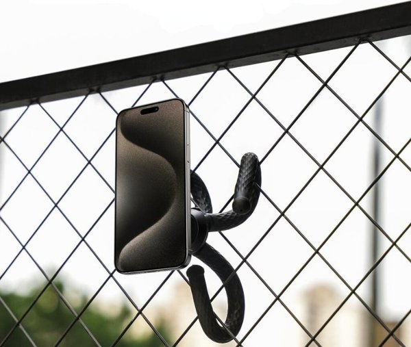 Elastyczny statyw TELESIN MagSafe do telefonu (czarny)