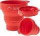 Elbrus Foldcup Πτυσσόμενο Δοχείο Φαγητού 130ml - Κόκκινο