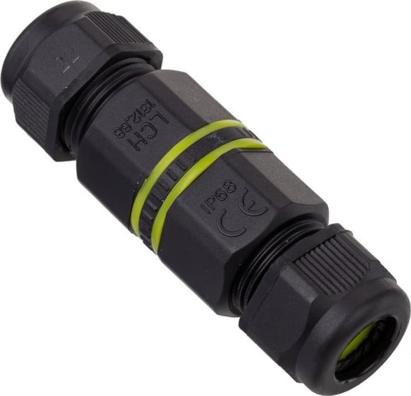 Elcan Μούφα καλωδίου στριφτή 3x2,5 mini IP68 MKI-3B-M