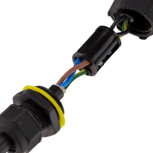 Elcan στρεφόμενη μούφα καλωδίου 3x2,5mm², IP68, MKI-3B-D