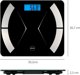 Eldom Inteligentna waga lazienkowa bluetooth Eldom TWO500 biala