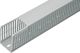 Elettrocanali Korytko grzebieniowe bezhalogenowe z pokrywa SH 40 x 80mm szare 2m