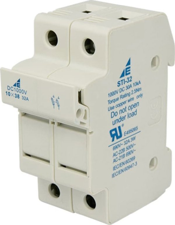 Elektro-Plast Rozlacznik bezpiecznikowy STI/32/2P 10x38 1000VDC 87750