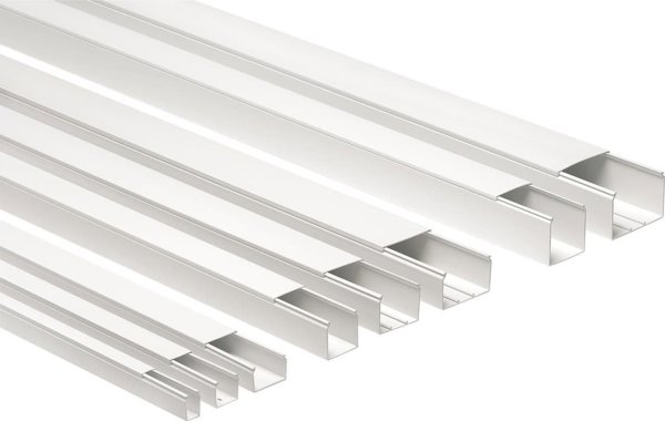 Elettrocanali Kanal kablowy z pokrywa CP 120x60 bialy 2m