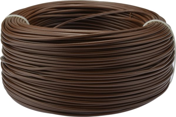 Elektrokabel Καλώδιο LgY 1x0,5 H05V-K καφέ