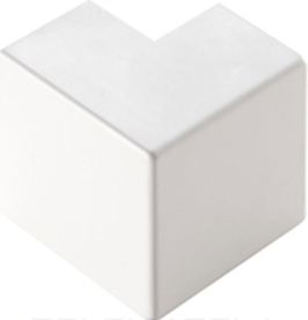Elettrocanali Naroznik do kanalow kablowych zewnetrzny AE 40 x 40mm bialy (ECAE4040B)