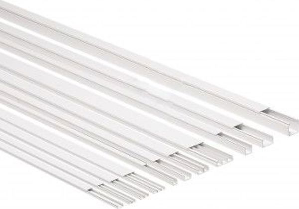 Elettrocanali Κανάλι καλωδίων MC 20 x 20mm λευκό 2m