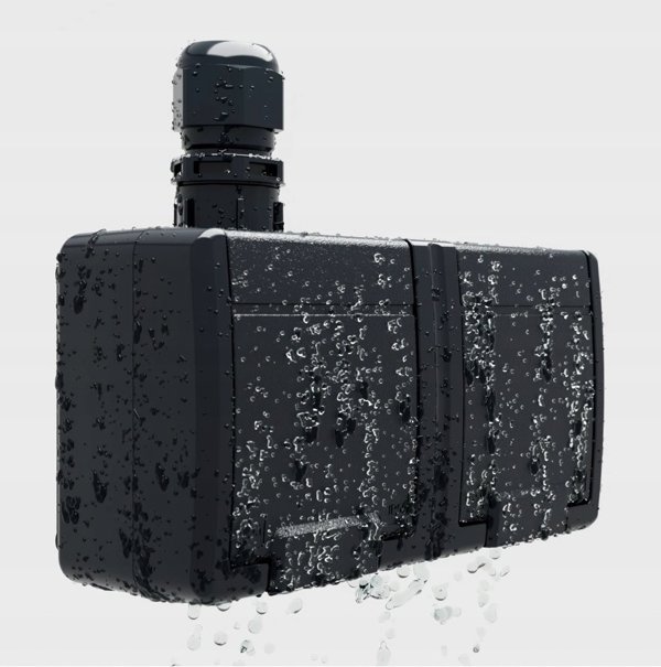 ELEKTROPLAST AQUANT 2K łącznik natynkowy 2-biegunowy IP55 szary 5003-10