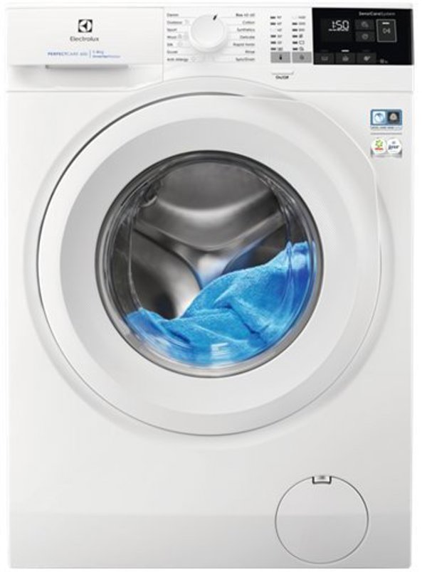 Electrolux 600 SensiCare  7 kg  dzilums 44.9 cm  1200 apgr/min.  balta - Velas mazgajama masina ar prieksejo ieladi