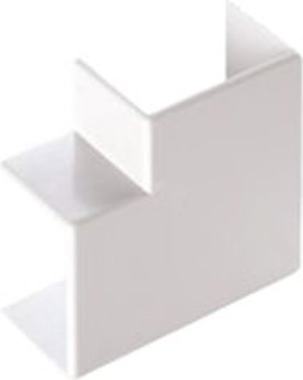 Elettrocanali Naroznik do kanalow kablowych plaski AP 100 x 60mm bialy ECAP10060B