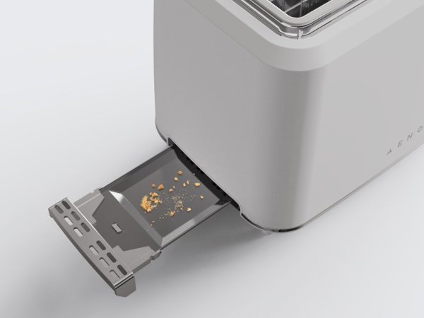 Electric Toaster  white  220-240V  50-60Hz  920-1080W  2 slots  3 modes  7 browning levels ATS0001W (5291485013899)