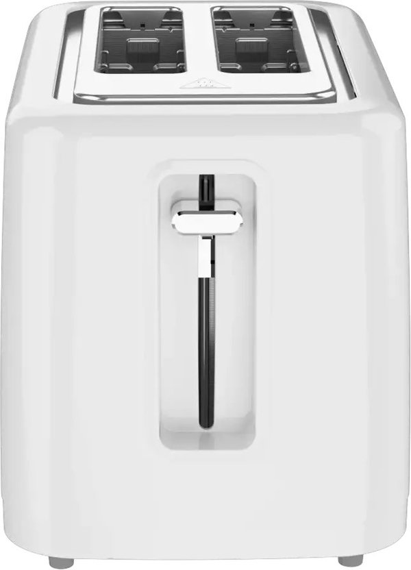 Electric Toaster, White, 220-240V, 50-60Hz, 780-930W, 2 slots, 3 modes, 7 browning levels