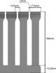 Elettrocanali Korytko grzebieniowe 40x100 EC 8827